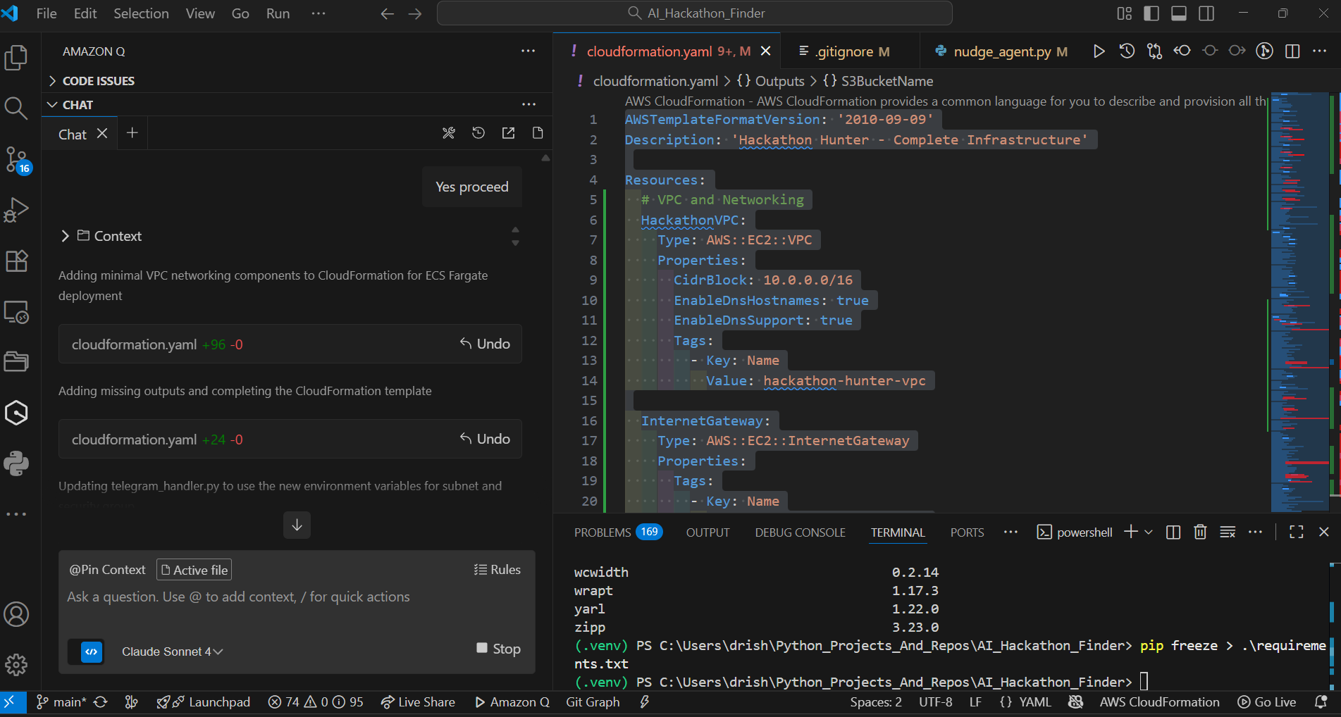 Development Screenshot